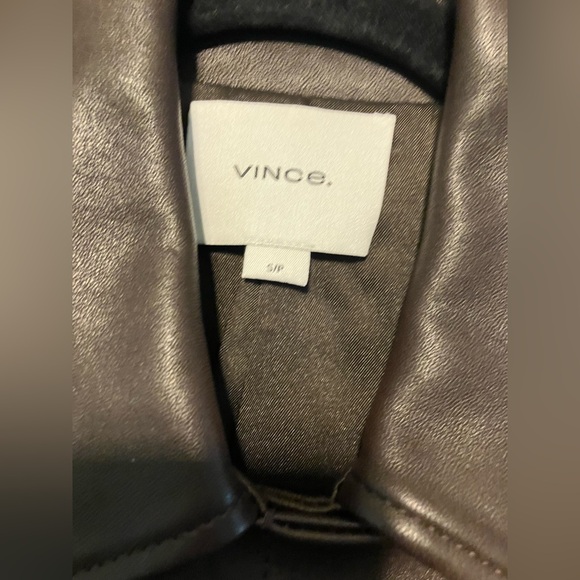 Vince leather Safari jacket - Picture 10 of 11